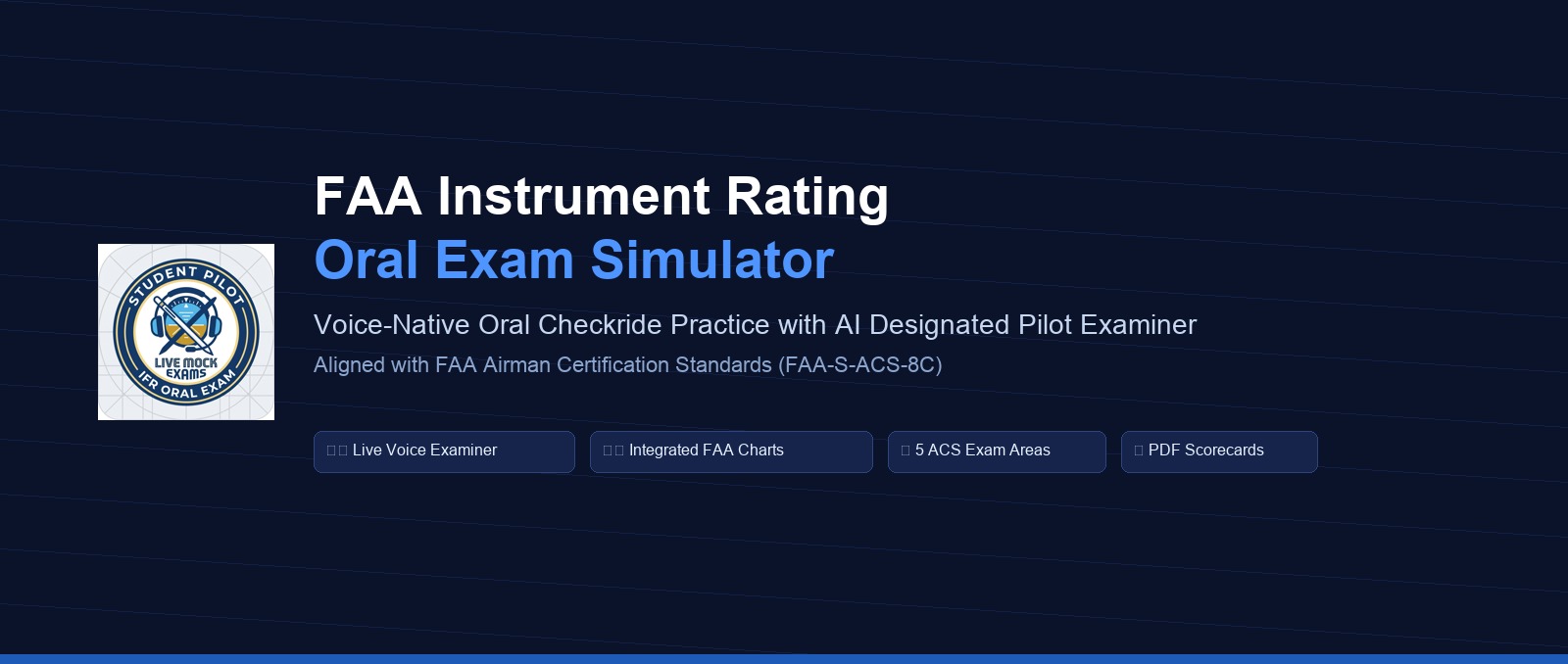 FAA Instrument Rating Oral Exam Simulator